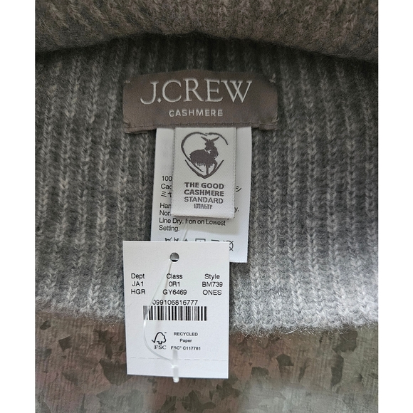 J.Crew Ribbed cashmere beanie - Picture 4 of 5